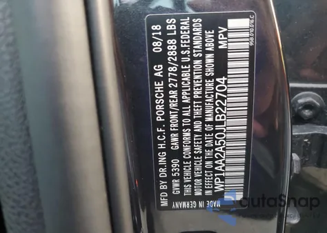 WP1AA2A50JLB22704